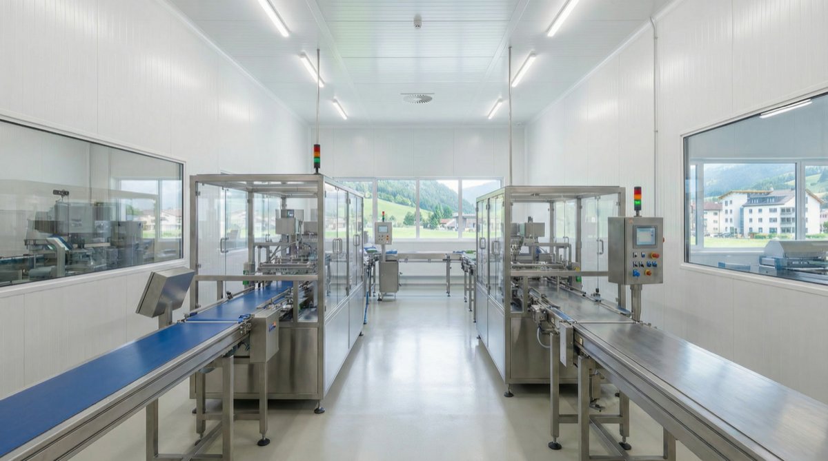 Roma Projects - productiehallen met sandwichpanelen